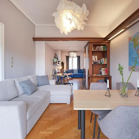 Pagrati Gem, Park Views, 600Mbps Near Kallimarmaro-2
